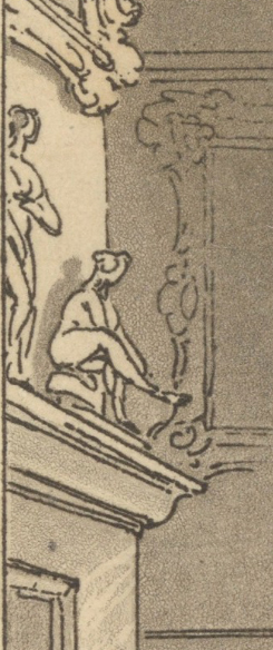Figurine of Venus on mantelpiece