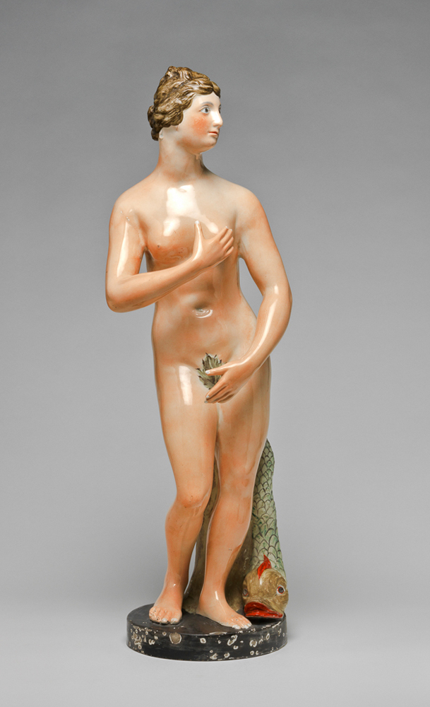 A Staffordshire figurine of the Venus de Medici